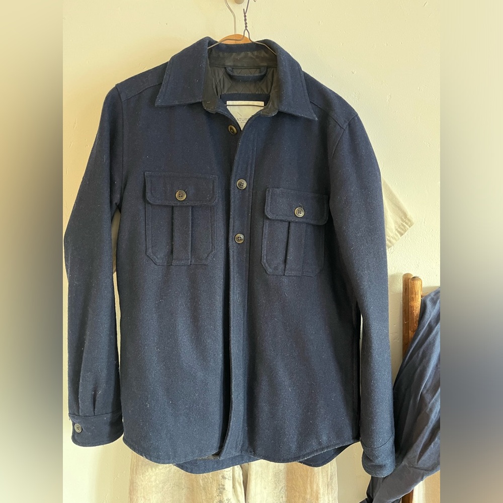 Saturdays New York City Dark Navy Utility Jacket